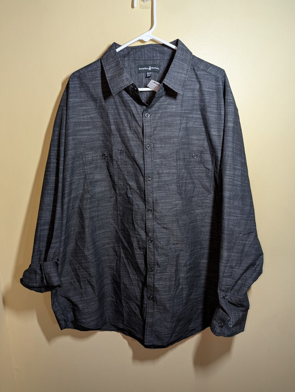 New Beverly Hills Polo Club Men's Button Up 4XLB